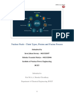 Group - 1 - Nuclear Fuels - Their Types, Fission and Fusion Process