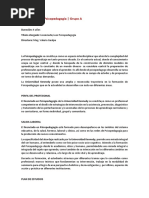 Licenciatura en Psicopedagogía - Grupo A