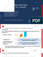 Preinversion - Ingenieria Sanitaria