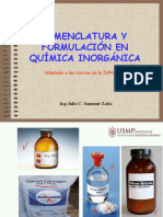 CLASE Formulación Inorgánica