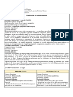 4 - 8 Primera Planificación - Escuela N°26 - Práctica Rural