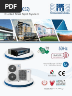 SKM Mini Ducted Split - RX DDP 052 ESMA 50Hz Catalogue