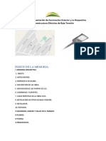 Proyecto de Instalación de Alumbrado Exterior y Su Correspondiente Instalación Eléctrica en Baja Tensión (Recuperado Automáticamente)