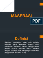 MASERASI