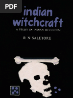 Indian Witchcraft by R N Saletore