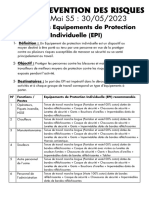 TBM AFFICHE Les Equipements de Protection Individuelle (EPI) 30-05-2023