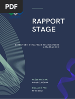 Rapport Stage