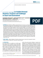 Artificial Intelligence Enabled Demand Response Prospects and Challenges in Smart Grid Environment