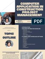 Computer Application in Construction Project Management