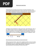 Momento de Uma Força