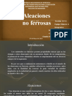 Aleaciones No Ferrosas