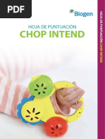 Hoja de Evaluacion CHOP INTEND