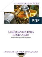 Lubricantes para Engranajes