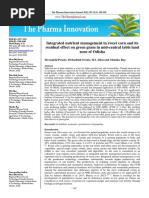 Integrated Nutrient Management in Sweet Corn and Its Residual Effect On Green Gram in Mid-Central Table Land Zone of Odisha