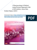 Test Bank For Pharmacology A Patient Centered Nursing Process Approach 8th Edition Linda Mccuistion Joyce Kee Evelyn Hayes 148 8