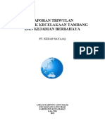 Laporan Triwulan Statistik Kecelakaan Tambang Dan Kejadian Berbahaya1