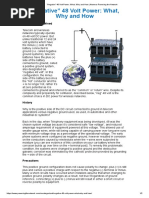 Negative 48 Volt Power What Why and How