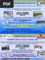 Promociones Ecortur Temporada Del 16 de Sep Al 18 de Dic 2011 1-1