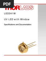 340 NM UV Led