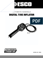 Digital Tire Inflator: Automatic Handheld