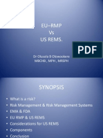 EU-RMP Vs US REMS