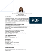 Mariville Salazar Resume