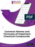 Chemical Formulas