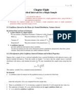 Applied Statistics and Probability For Engineers Chapter - 8