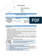 I. Título de La Sesión: Competencia Capacidades Desempeños