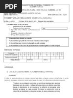 1ER PARCIAL F. Filosofico Comison B 2022