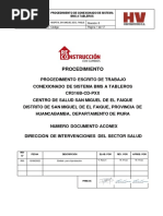 Pets-Procedimiento de Conexionado de Sistema BMS A Tableros