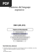 Trastorno Del Lenguaje Expresivo y Fonológico