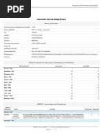 Reporte de Informe Final - URTECHO - LUJAN