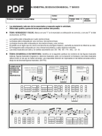 Prueba Final de Música - 7° Básico (Batalla)