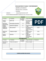 Planilla de Evaluación de Plagas y Enfermedades