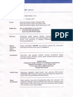 Memorandum Jawatan Kosong