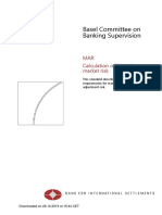 Basel Committee On Banking Supervision: MAR Calculation of RWA For Market Risk