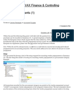 Vendor Prepayments (1) Dynamics 365FO - AX Finance & Controlling