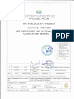 14 78 90 9932 - NDT Procedure For Internal X-Ray Radiographic Testing Rev. B