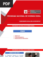 Componente Social - PNVR Octubre