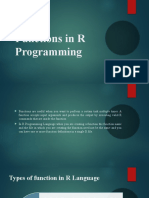 Functions in R Programming