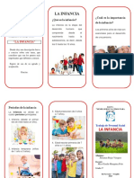 Triptico La Infancia