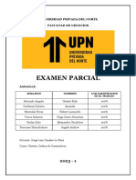 Parcial - Cadena de Suministros