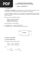 Quadripôle Cours