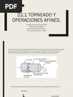 22.1 E.2 Torneado y Operaciones Afines.