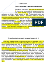 33 - Movimento Modernista - O Brasil Começa A Viver o Século XX