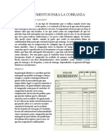 Documentos para La Cobranza