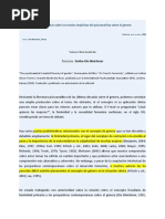 Otra Vuelta Más Sobre Las Teorías Implícitas Del Psicoanalista Sobre El Género