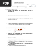 Examen - ZANJAS Y EXCAVACIONES