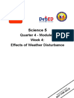 Q4-Science-5-Module-4-Effects of Weather Disturbances